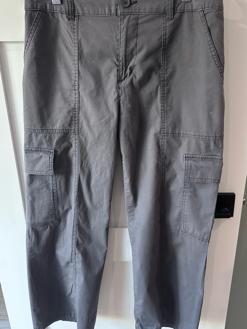Social Standard By Sanctuary Portside Cargo Crop Pant Women's Size M Grey read